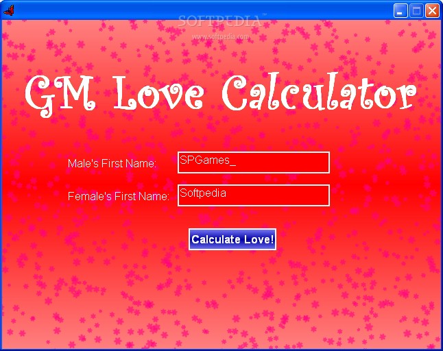 love calculator. Screenshot 2 of GM Love Calculator