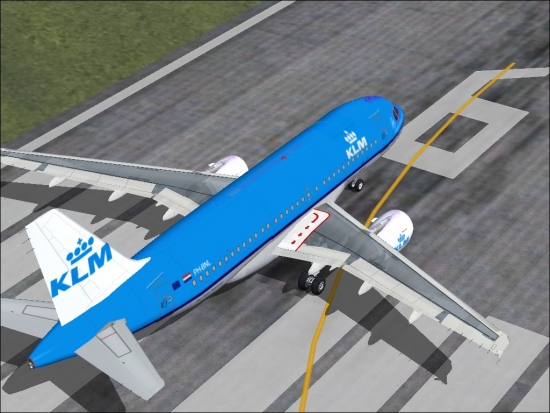 Microsoft Flight Simulator 2004 Addon - KLM (Royal Dutch Airlines) Airbus 