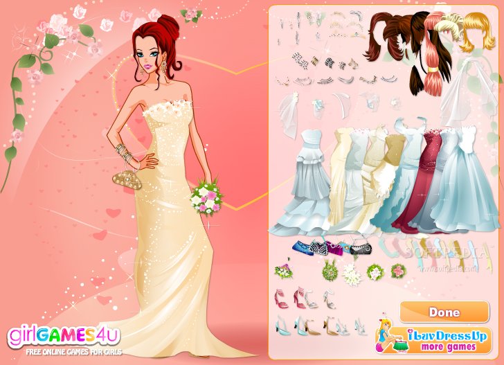 Beautiful Bride Dress Up Games 89
