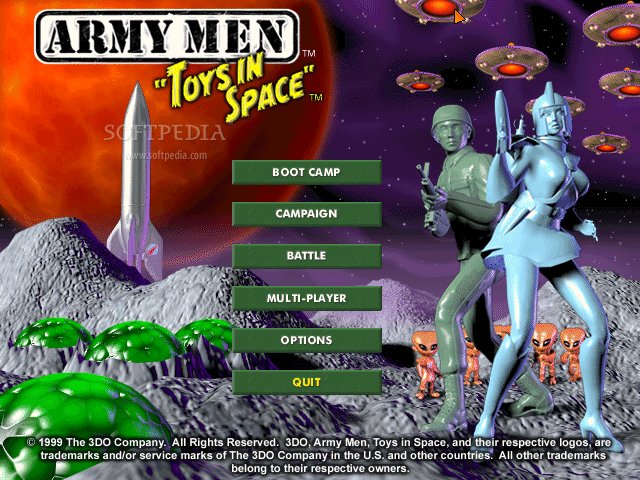Army Men Toys Space 107