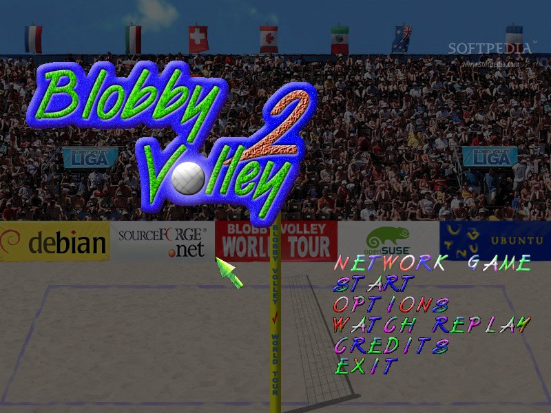 Free Download Game Blobby Volley Versi 2 Gratis gambar