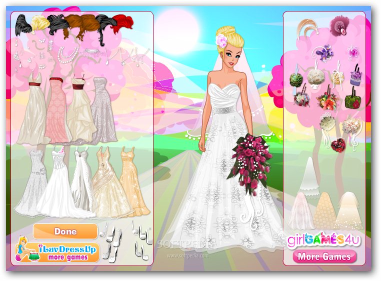 Blossom Wedding Dress Up