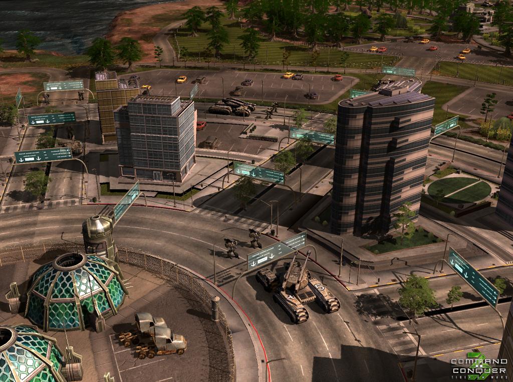 Screenshot 1 of Command & Conquer 3 Tiberium Wars Map - Dock Arena