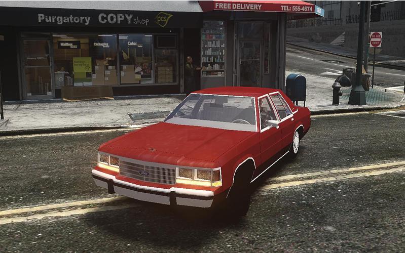 Screenshot 1 of GTA IV Addon 1989 Ford LTD Crown Victoria