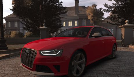 GTA IV Addon - 2013 Audi RS4 Avant screenshot 1