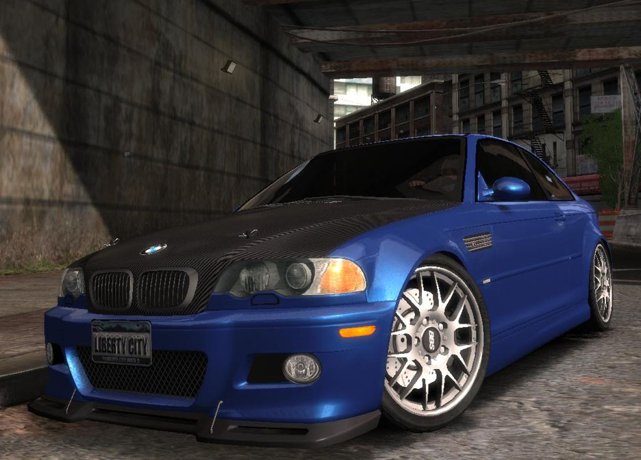 Screenshot 1 of GTA IV Addon BMW M3 E46 Tuning 2001