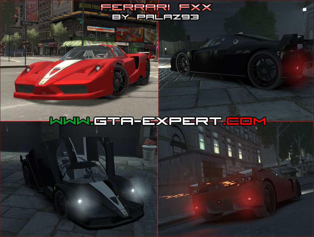 Screenshot 1 of GTA IV Addon Ferrari FXX The image below has been reduced
