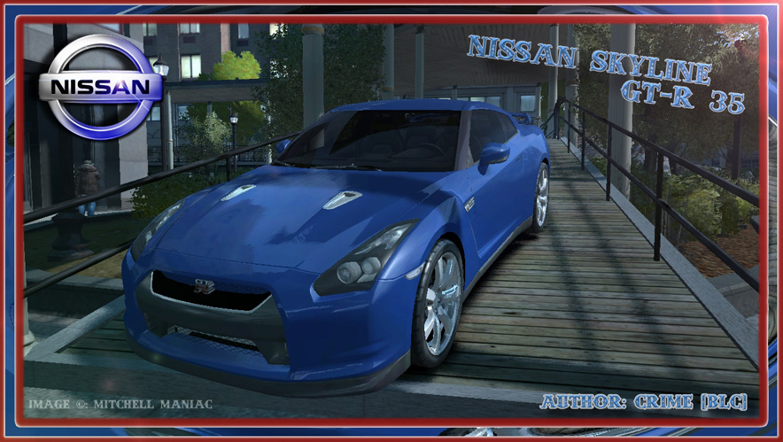 Screenshot 1 of GTA IV Addon Nissan Skyline GTR R35