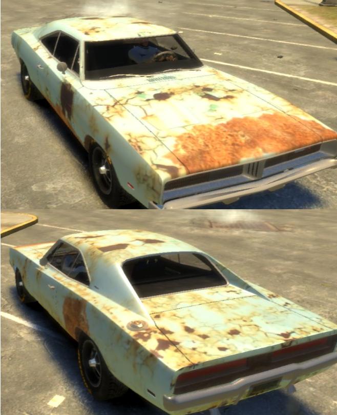Screenshot 1 of GTA IV Addon Rusty Dodge Charger RT 1969