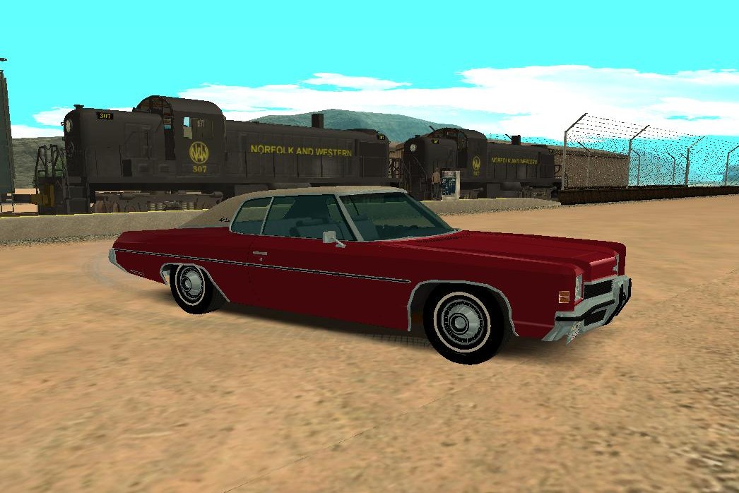 Screenshot 2 of GTA San Andreas Addon 1972 Chevrolet Impala