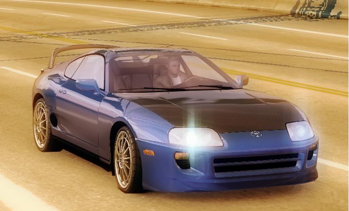 Screenshot 1 of GTA San Andreas Addon 1993 Toyota Supra Turbo sound