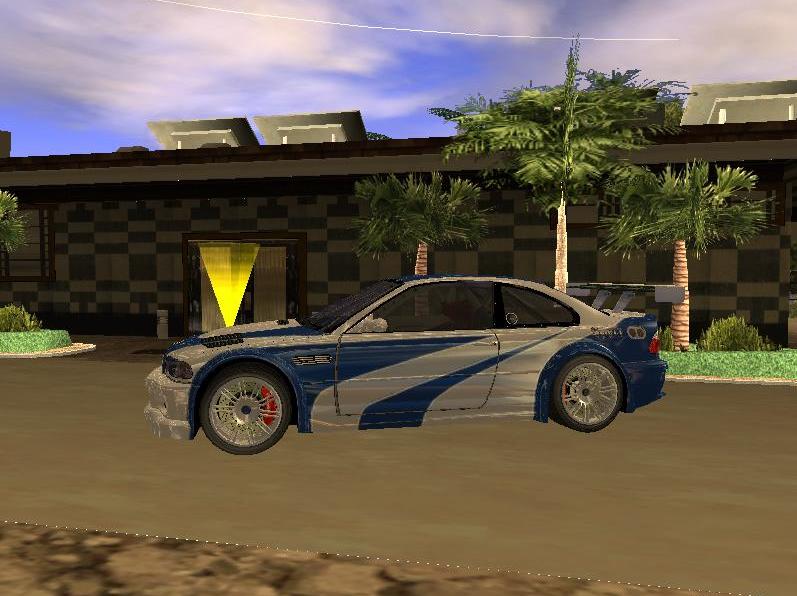 BMW M3 GTR NFSMW is a new mod for GTA San Andreas