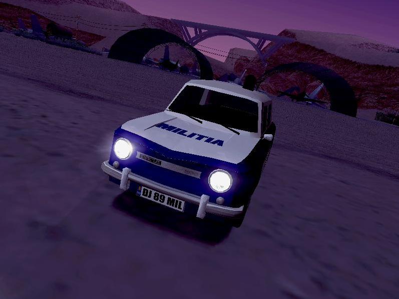 Screenshot 1 of GTA San Andreas Addon Dacia 1100 Militie