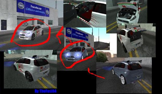 Screenshot 1 of GTA San Andreas Addon Fiat Grande Punto tuning