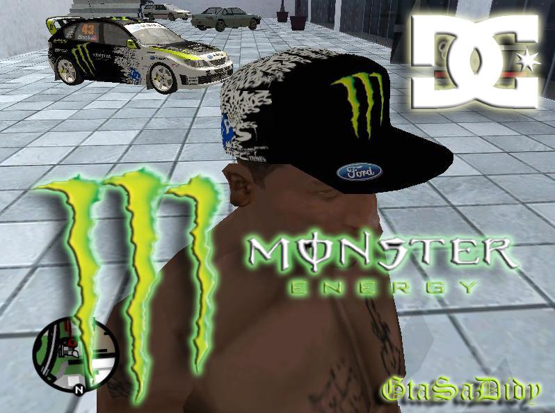 Screenshot 1 of GTA San Andreas Addon Monster Energy Ken Block Cap