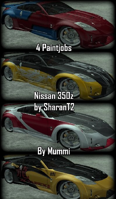 Screenshot 1 of GTA San Andreas Addon Nissan 350z Veilside Paintjobs