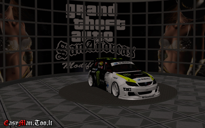Screenshot 1 of GTA San Andreas Addon Subaru Impreza 2oo9 Ken Block 