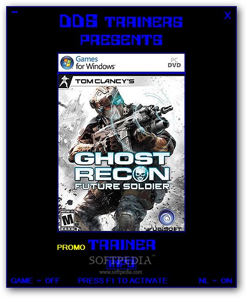 Ghost Recon: Future Soldier +1 Trainer for 1.6.121213 screenshot 1