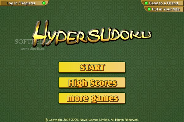 Hypersudoku screenshot 1