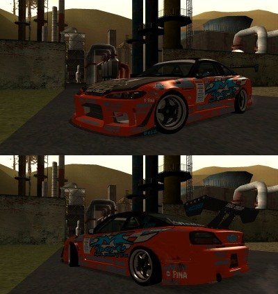 Screenshot 1 of GTA San Andreas Addon Nissan Silvia S15 Drift