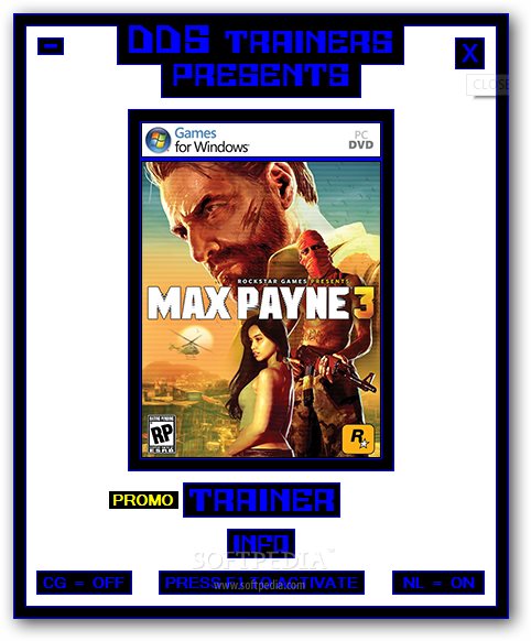 Max Payne 3 V 1.0.0.114 Trainerl