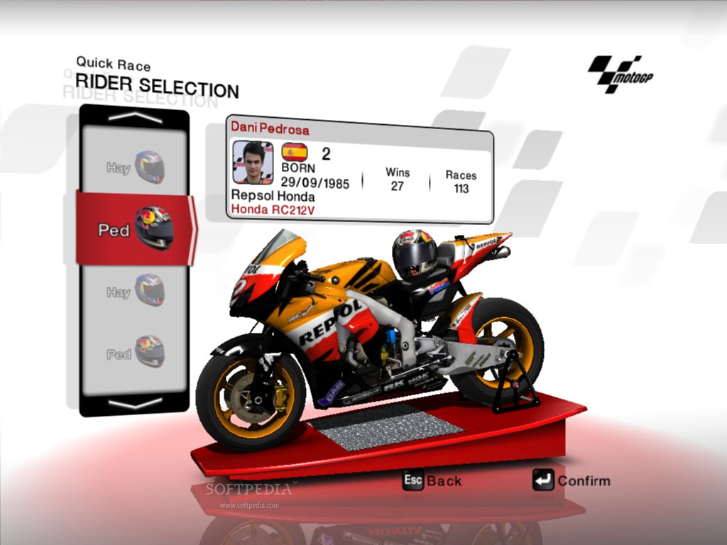 MotoGP 08 Demo Download