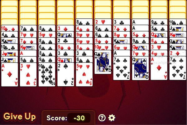 Spider Solitaire 2 Suits Free