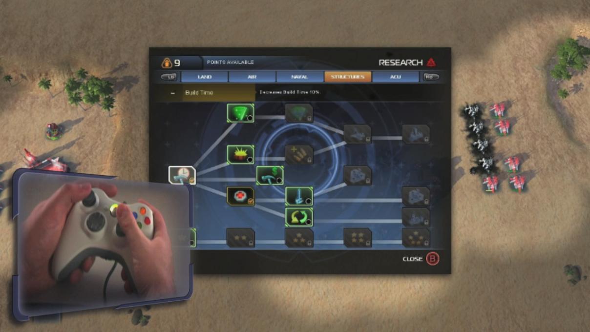 Screenshot 3 of Supreme Commander 2 - Xbox 360 RTS Controls Video