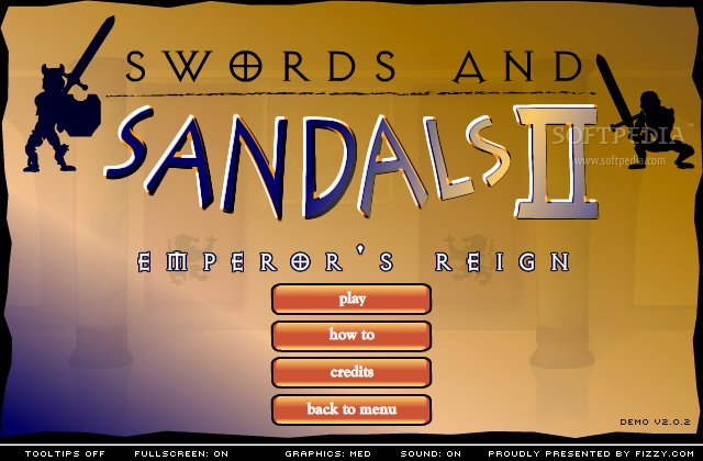 Swords And Sandals 2 Redux Free Download ((HOT)) [key] 📌