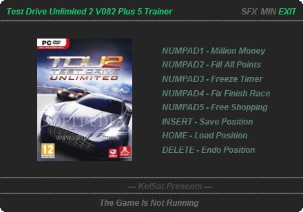 how to get money in test drive unlimited demo