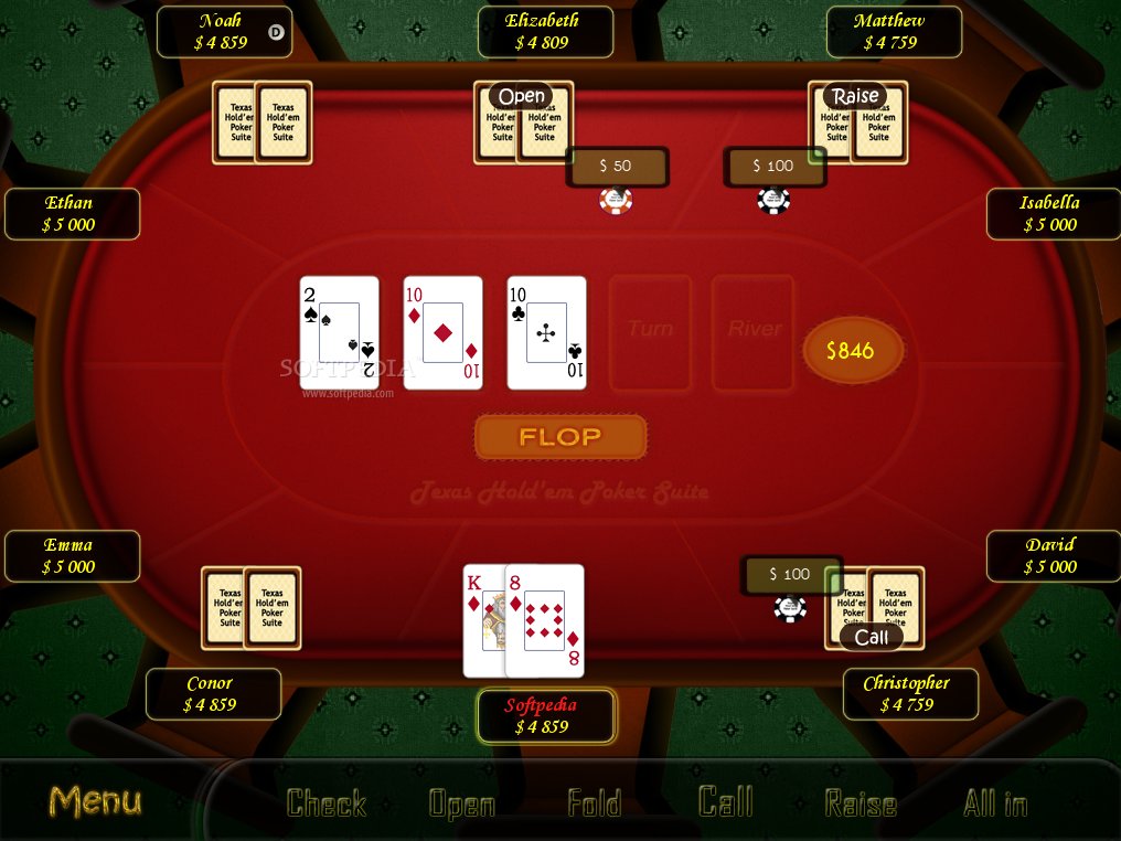 Texas Holdem Poker Suite Screenshots, screen capture