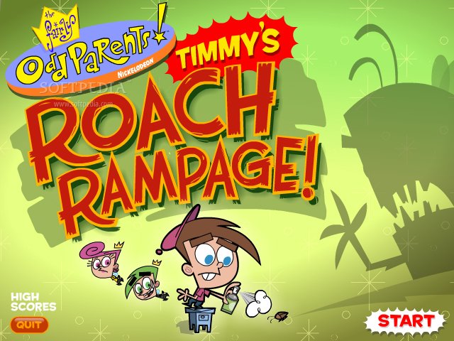 Screenshot 1 of The Fairly OddParents - Timmy's Roach Rampage