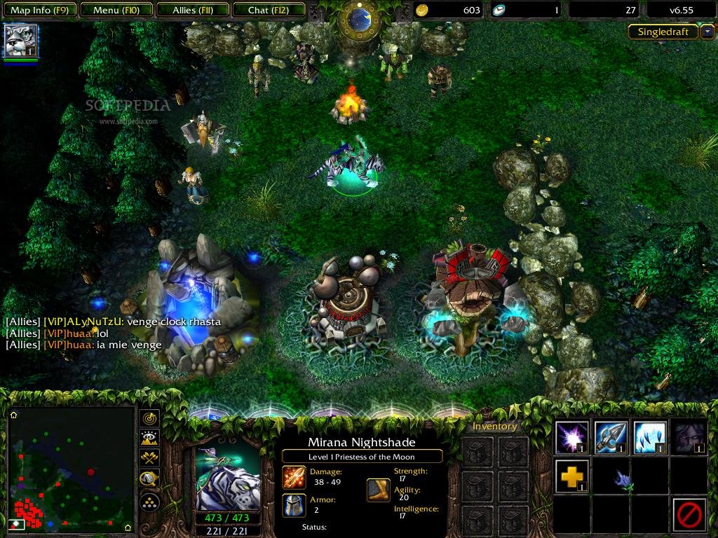    Warcraft 3 Frozen Throne Dota Allstars   -  3