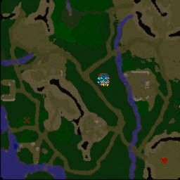 Screenshot 1 of Warcraft 3 Map - Lord of the Rings Builder