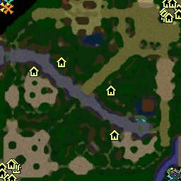 Warcraft 3 Map - Naruto vs Bleach screenshot 1
