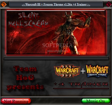 Warcraft III: The Frozen Throne +4 Trainer for 1.26a